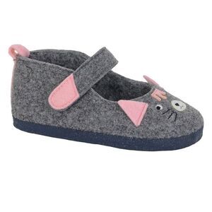 Sleepers Childrens/Kids Marley Slippers / Light Grey